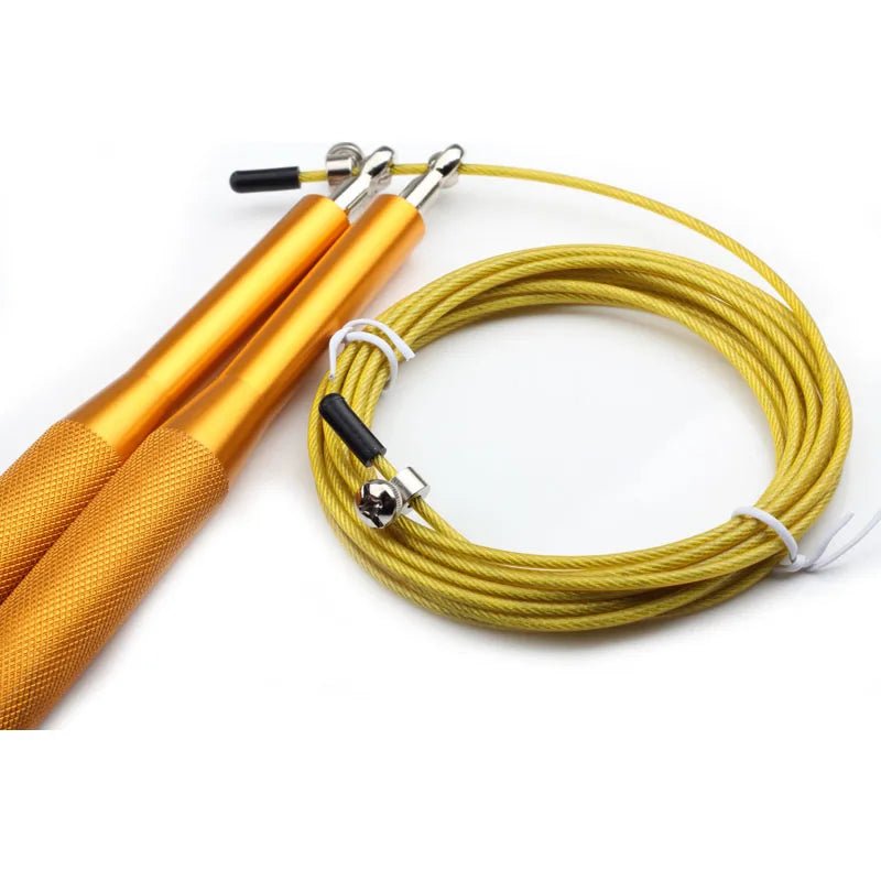 Heavy Steel Wire Speed Jump/Skipping Rope - Gym Bag Essentials