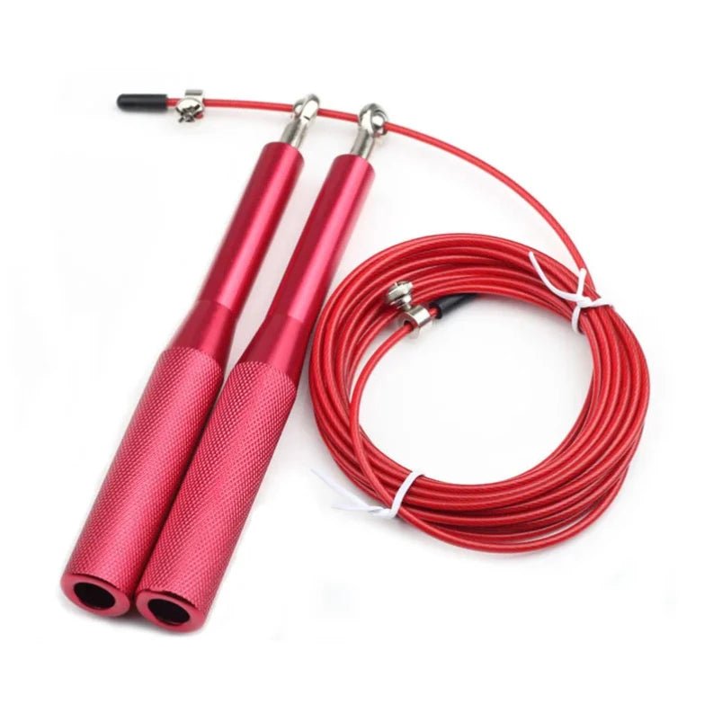 Heavy Steel Wire Speed Jump/Skipping Rope - Gym Bag Essentials