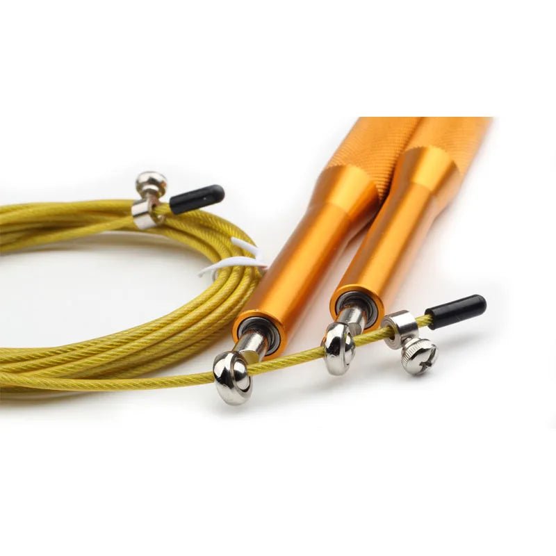 Heavy Steel Wire Speed Jump/Skipping Rope - Gym Bag Essentials