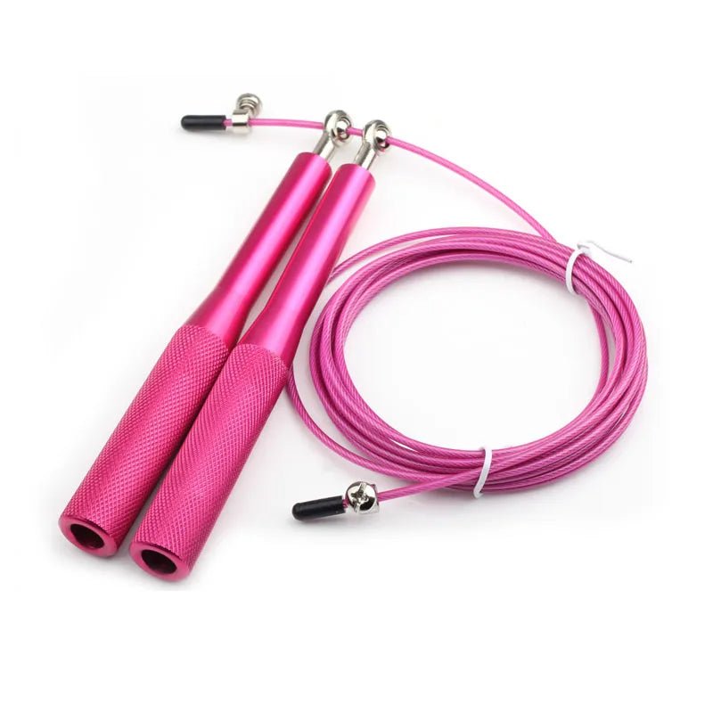 Heavy Steel Wire Speed Jump/Skipping Rope - Gym Bag Essentials
