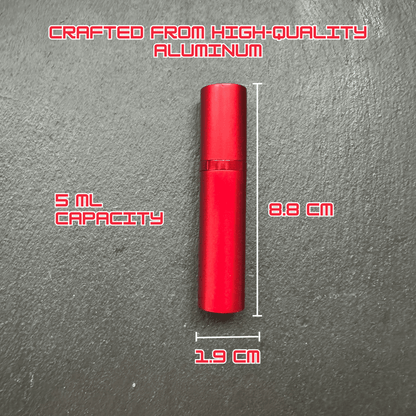 Leak Proof 5ml Perfume / Cologne Travel Atomiser - Gym Bag Essentials