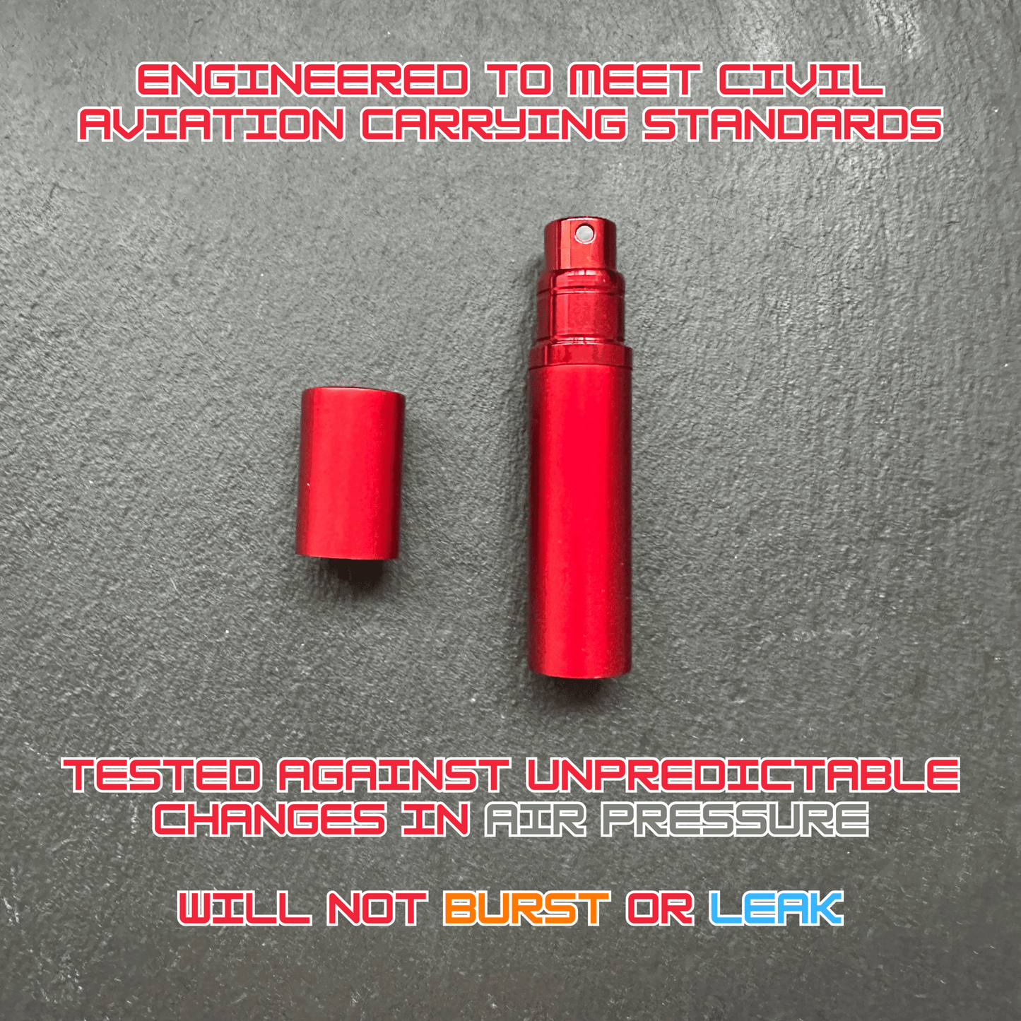 Leak Proof 5ml Perfume / Cologne Travel Atomiser - Gym Bag Essentials