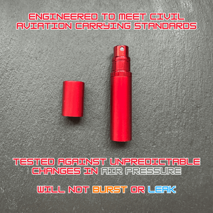 Leak Proof 5ml Perfume / Cologne Travel Atomiser - Gym Bag Essentials