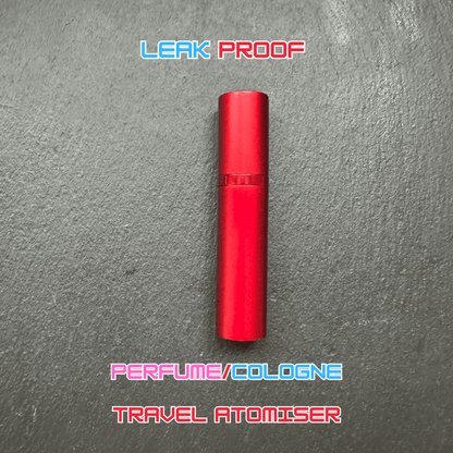 Leak Proof 5ml Perfume / Cologne Travel Atomiser - Gym Bag Essentials
