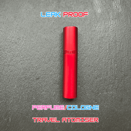 Leak Proof 5ml Perfume / Cologne Travel Atomiser - Gym Bag Essentials