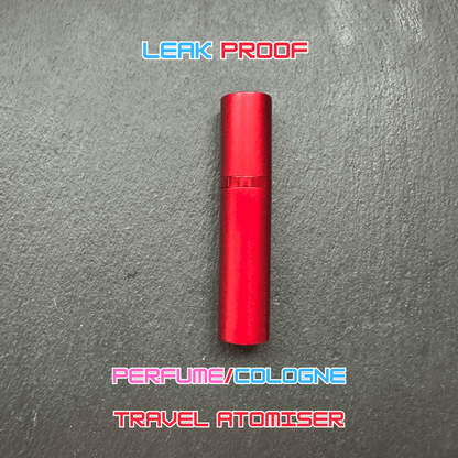 Leak Proof 5ml Perfume/Cologne Travel Atomiser - Gym Bag Essentials