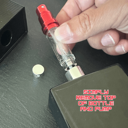 Leak Proof 5ml Perfume/Cologne Travel Atomiser - Gym Bag Essentials