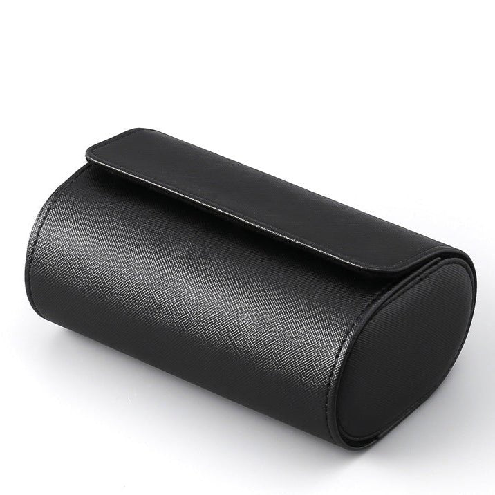 Luxury Leather Watch Travel Storage Roll - Gym Bag Essentials