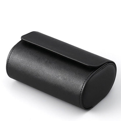 Luxury Leather Watch Travel Storage Roll - Gym Bag Essentials