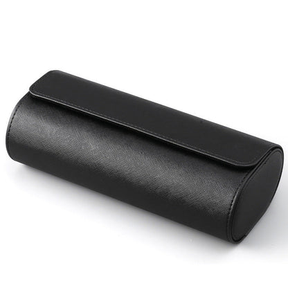 Luxury Leather Watch Travel Storage Roll - Gym Bag Essentials