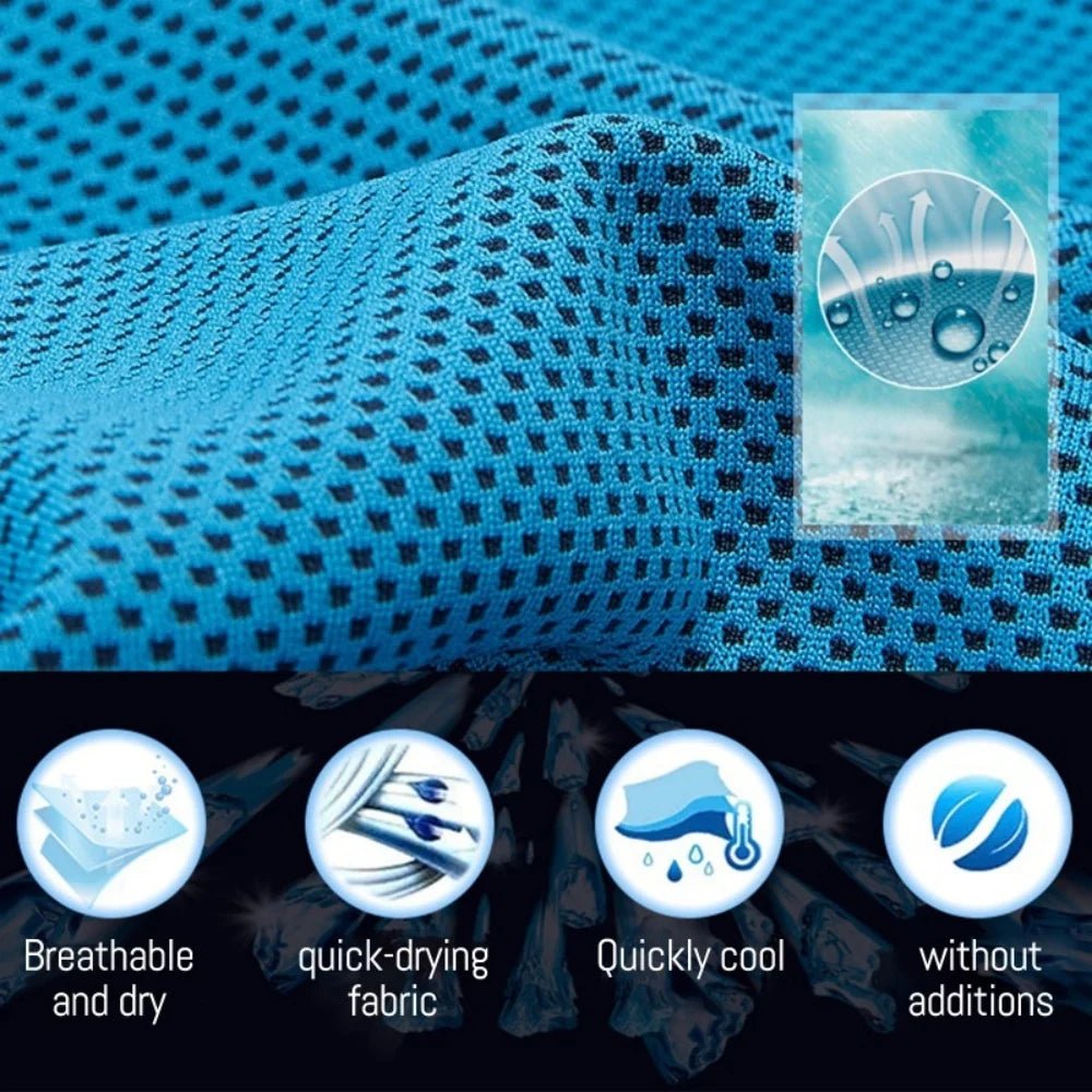 Mini Quick Dry Microfibre Gym Towel with Waterproof storage - Gym Bag Essentials