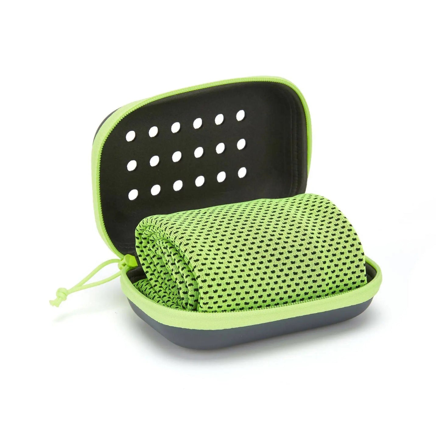 Mini Quick Dry Microfibre Gym Towel with Waterproof storage - Gym Bag Essentials