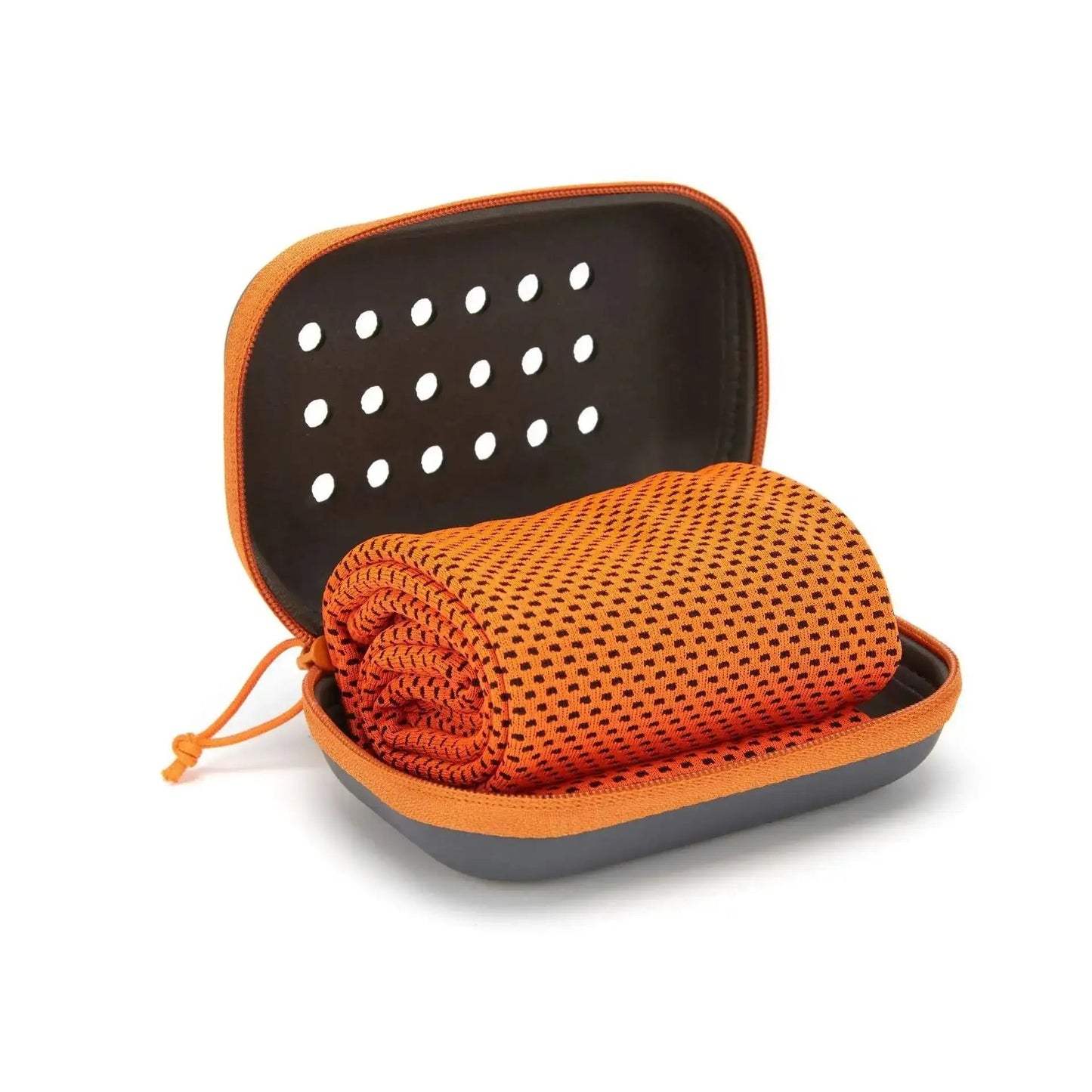 Mini Quick Dry Microfibre Gym Towel with Waterproof storage - Gym Bag Essentials