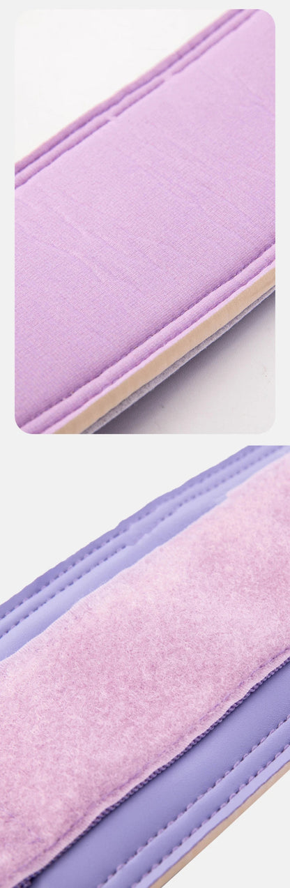 Neoprene Gym Ankle Straps with Double D - Ring Adjustable Cuff (Pastel) - Gym Bag Essentials