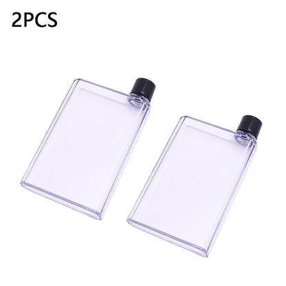 Notebook Size Flat Water Bottle - Gym Bag Essentials