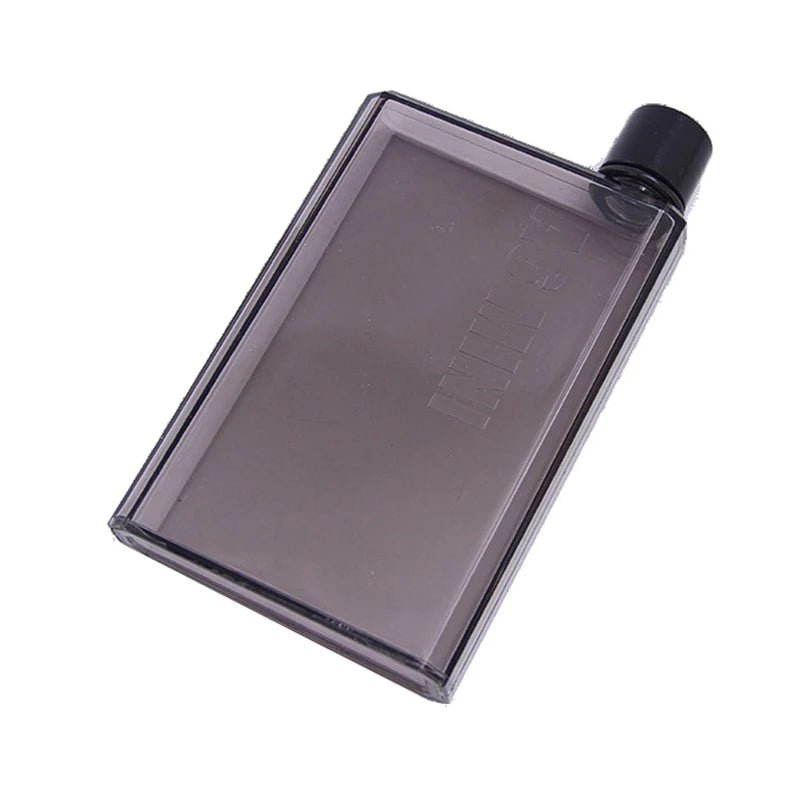 Notebook Size Flat Water Bottle - Gym Bag Essentials
