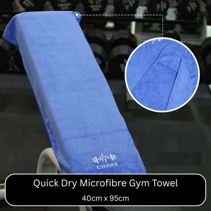 Quick Dry Microfibre Gym Towel - Gym Bag Essentials