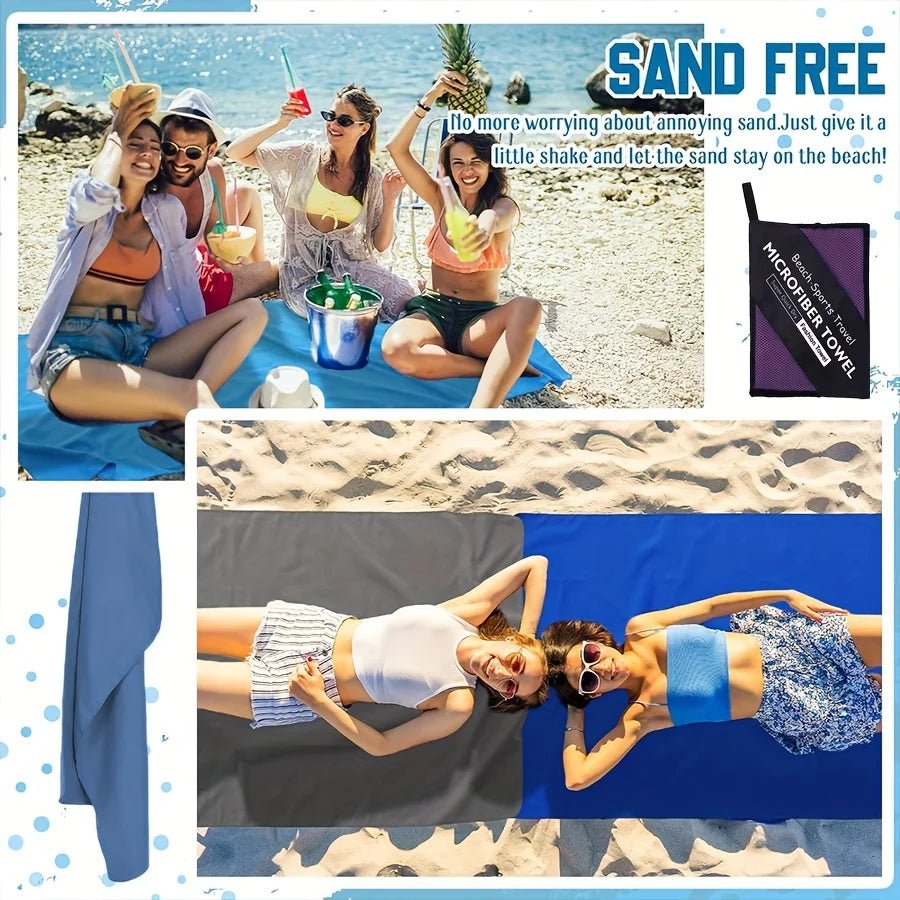 Quick Dry Microfibre Towel - Gym Bag Essentials