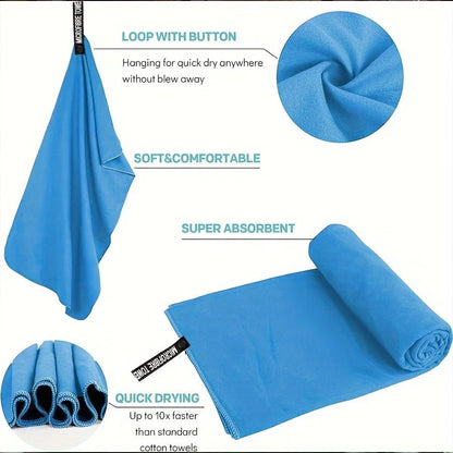 Quick Dry Microfibre Towel - Gym Bag Essentials