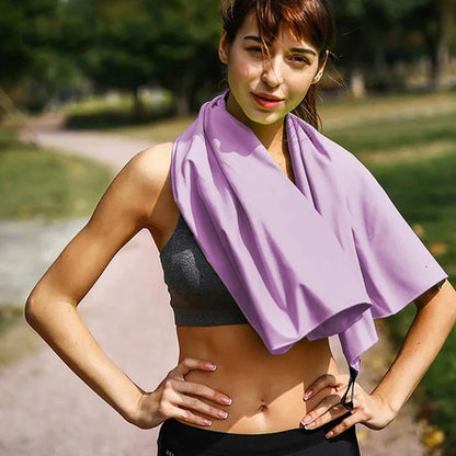Quick Dry Microfibre Towel - Gym Bag Essentials