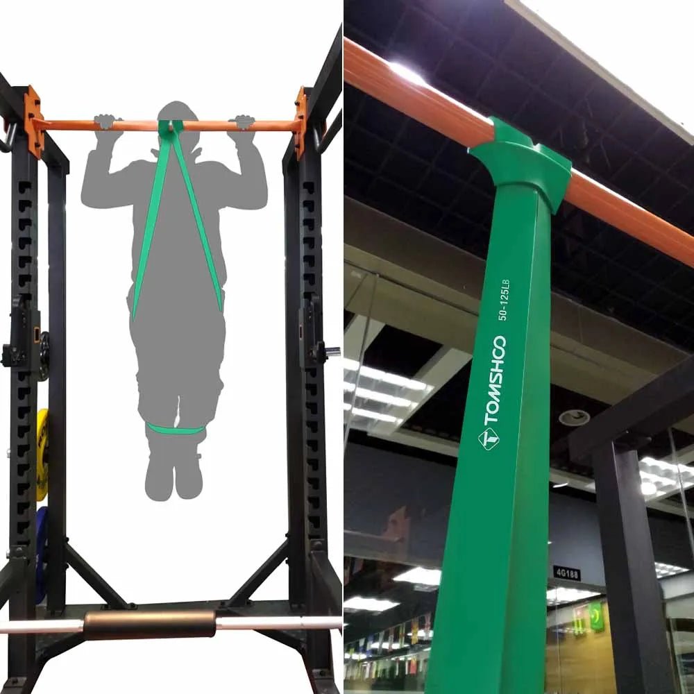 Resistance Band Set - 5 Resistance Levels - Gym Bag Essentials