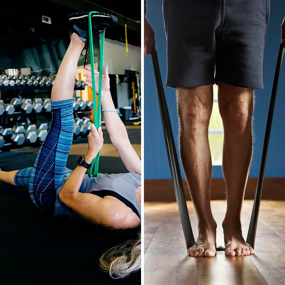 Resistance Band Set - 5 Resistance Levels - Gym Bag Essentials