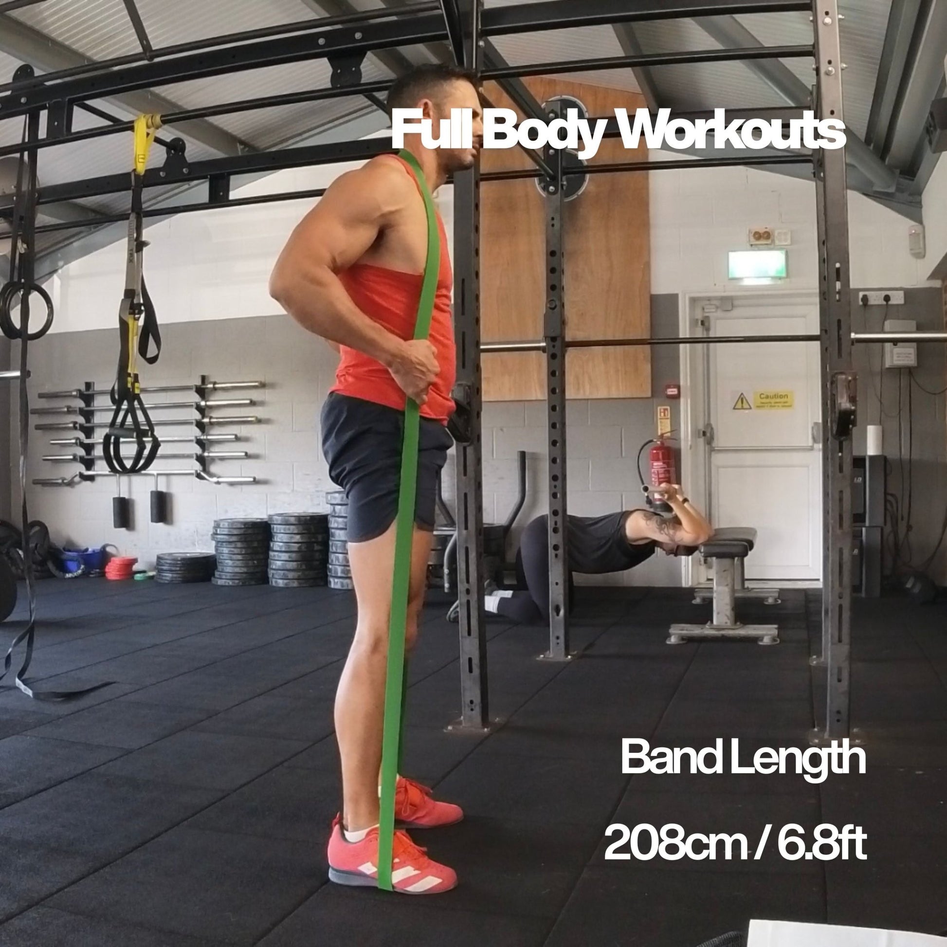 Resistance Band Set - 5 Resistance Levels - Gym Bag Essentials