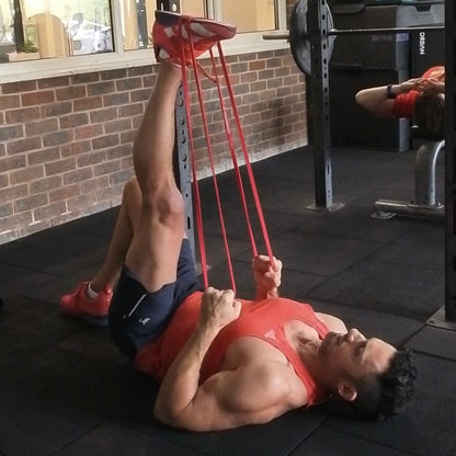 Resistance Band Set - 5 Resistance Levels - Gym Bag Essentials