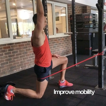 Resistance Band Set - 5 Resistance Levels - Gym Bag Essentials
