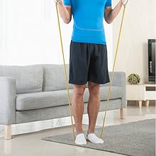 Resistance Band Set - 5 Resistance Levels - Gym Bag Essentials