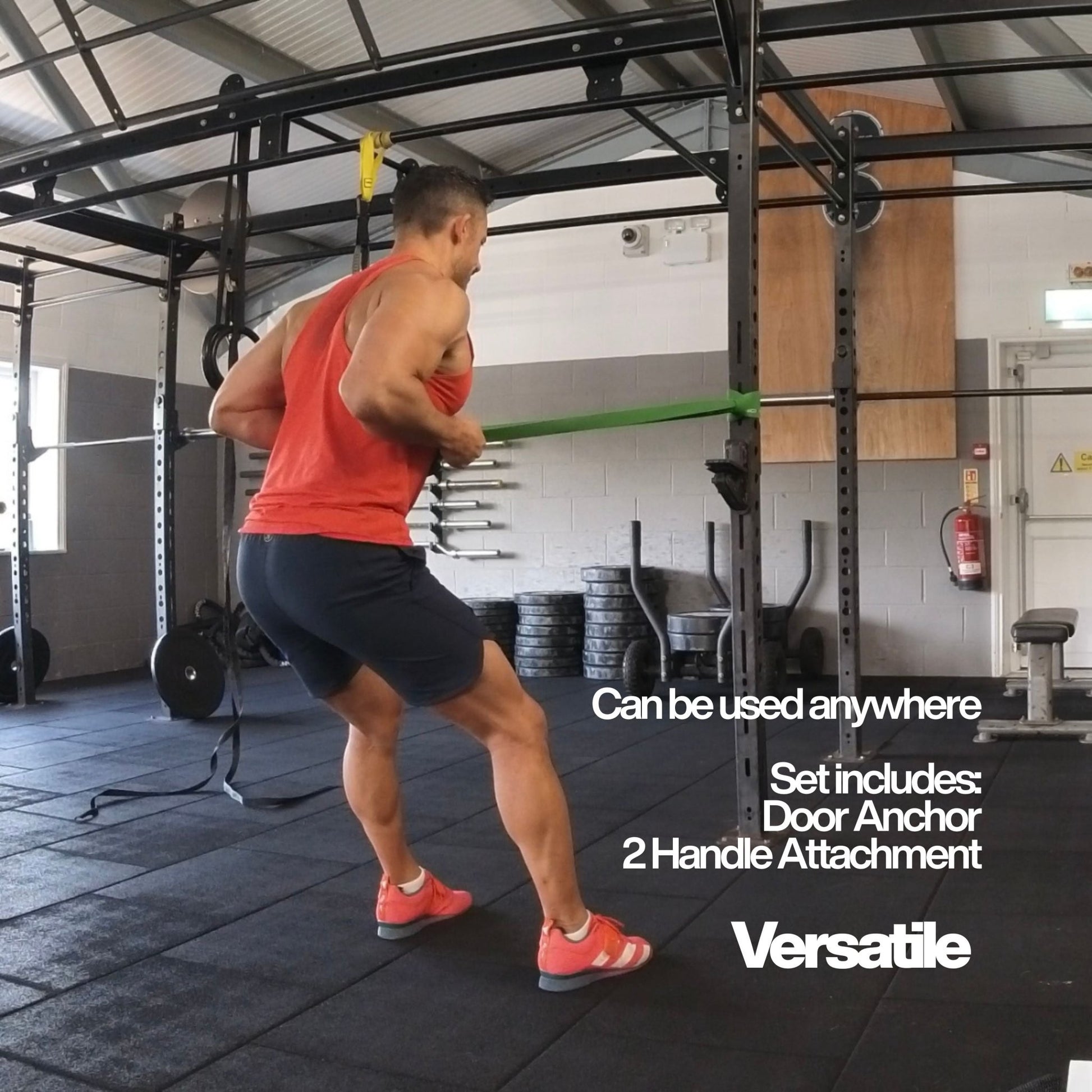 Resistance Band Set - 5 Resistance Levels - Gym Bag Essentials