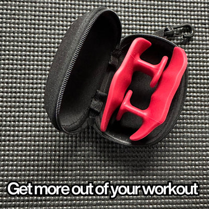Silicone Gym Grips with case - Gym Bag Essentials