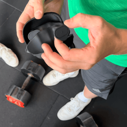 Silicone Gym Grips with case - Gym Bag Essentials