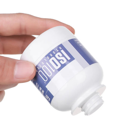 Single Serving Protein Powder Travel Bottle - Gym Bag Essentials