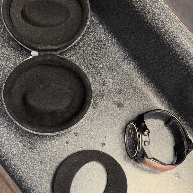 Single Watch Protective Waterproof Travel Storage Case - Gym Bag Essentials