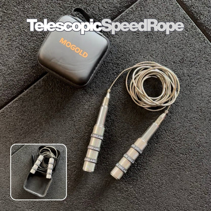 Telescopic Speed Skipping Rope - Gym Bag Essentials